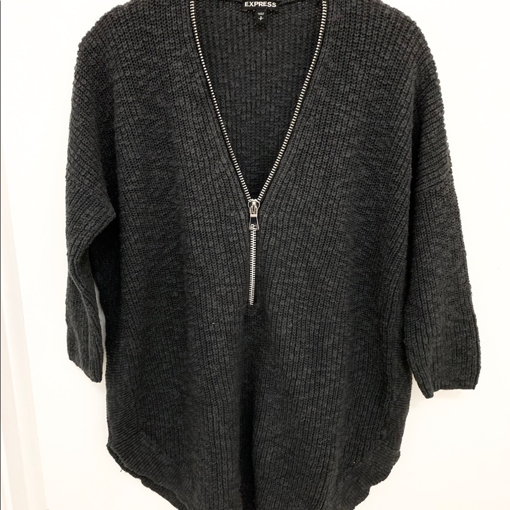 Express 3/4 sleeve sweater